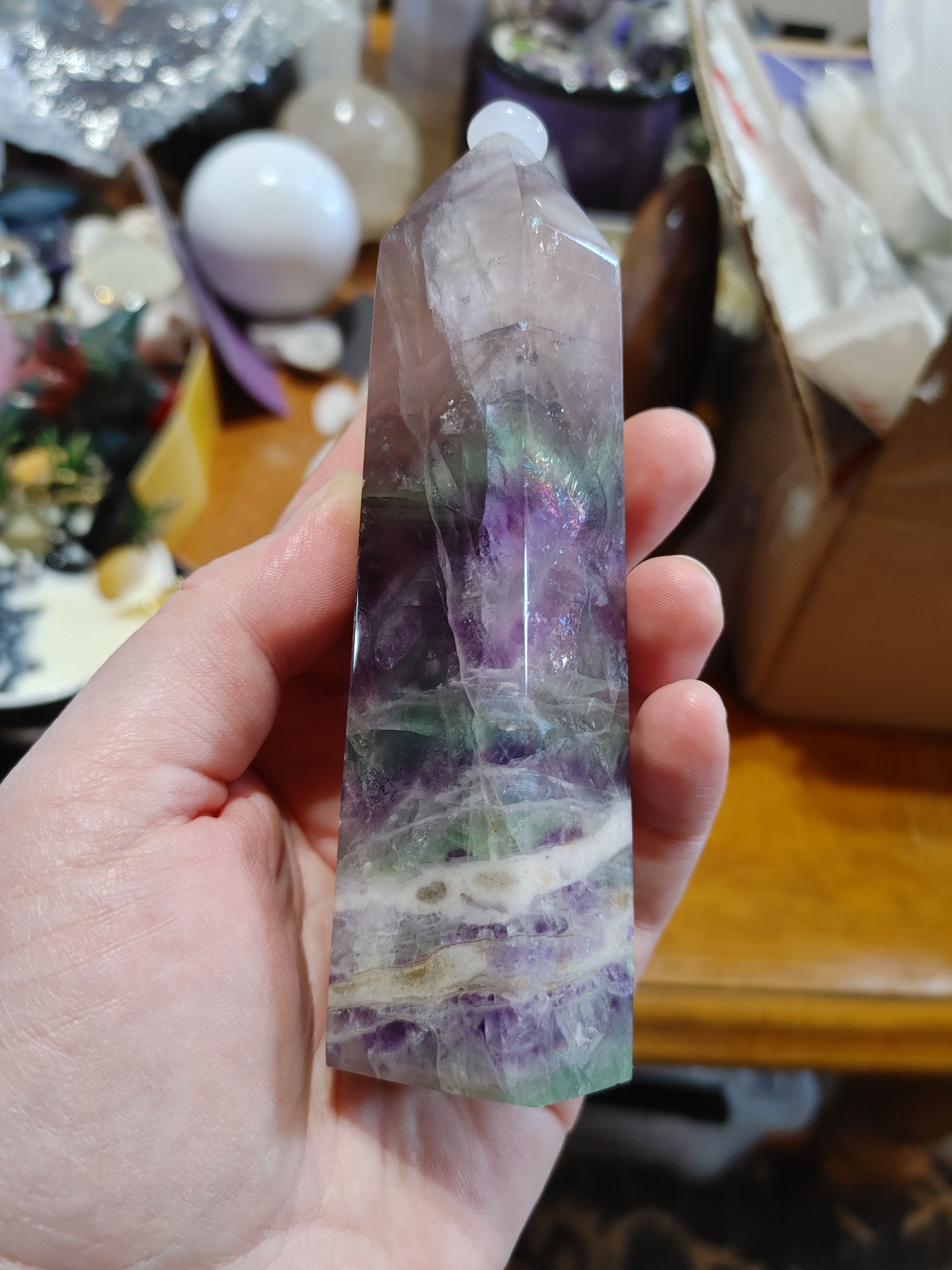 Medium Fluorite Point