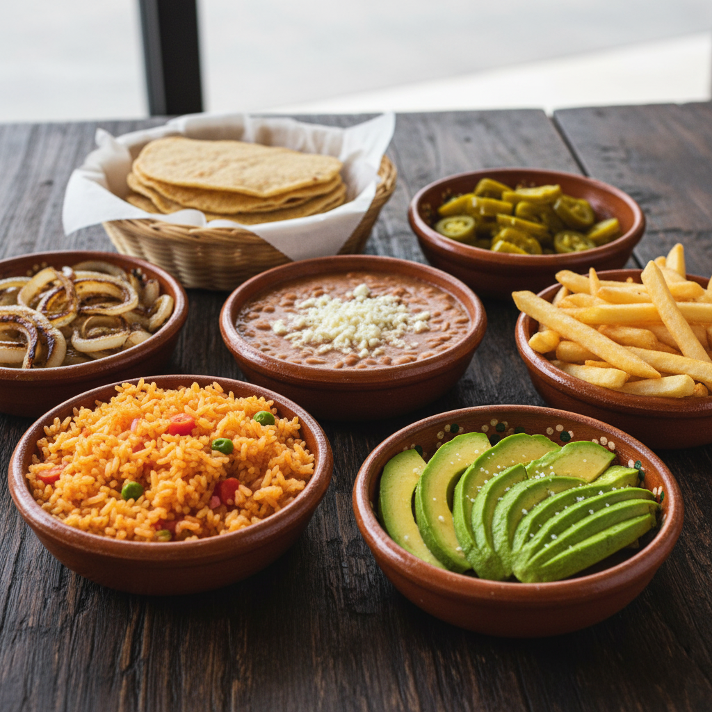 Arranged Food and Objects