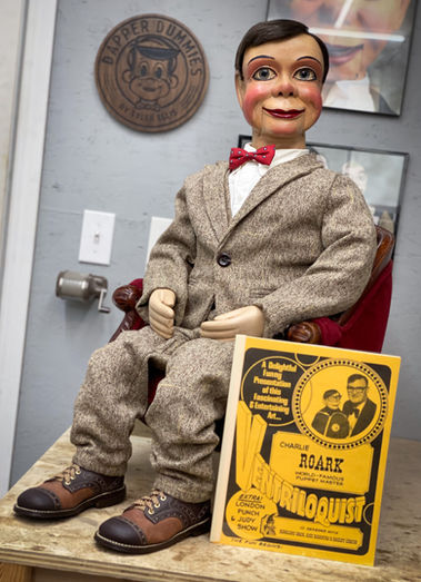 Theodore Mack antique professional ventriloquist dummy puppet figure