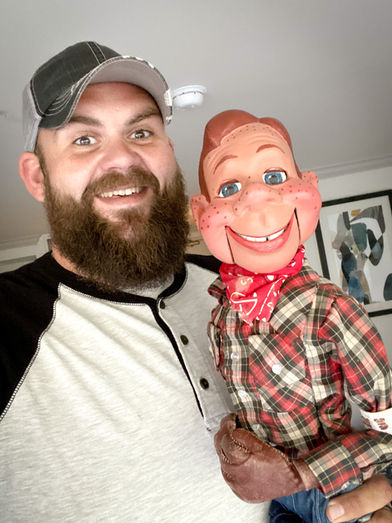 Howdy Doody marionette professional ventriloquist dummy puppet figure