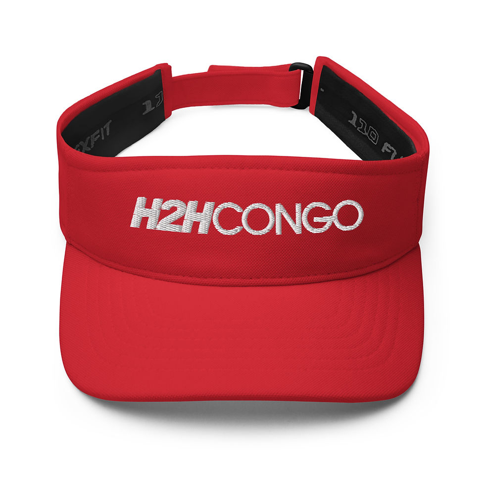 Thumbnail: White Heart to Heart Congo Visor
