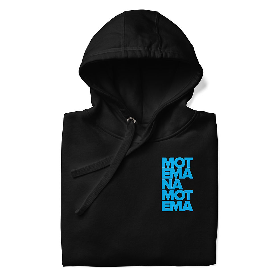 Thumbnail: Motema Na Motema Blue Hoodie
