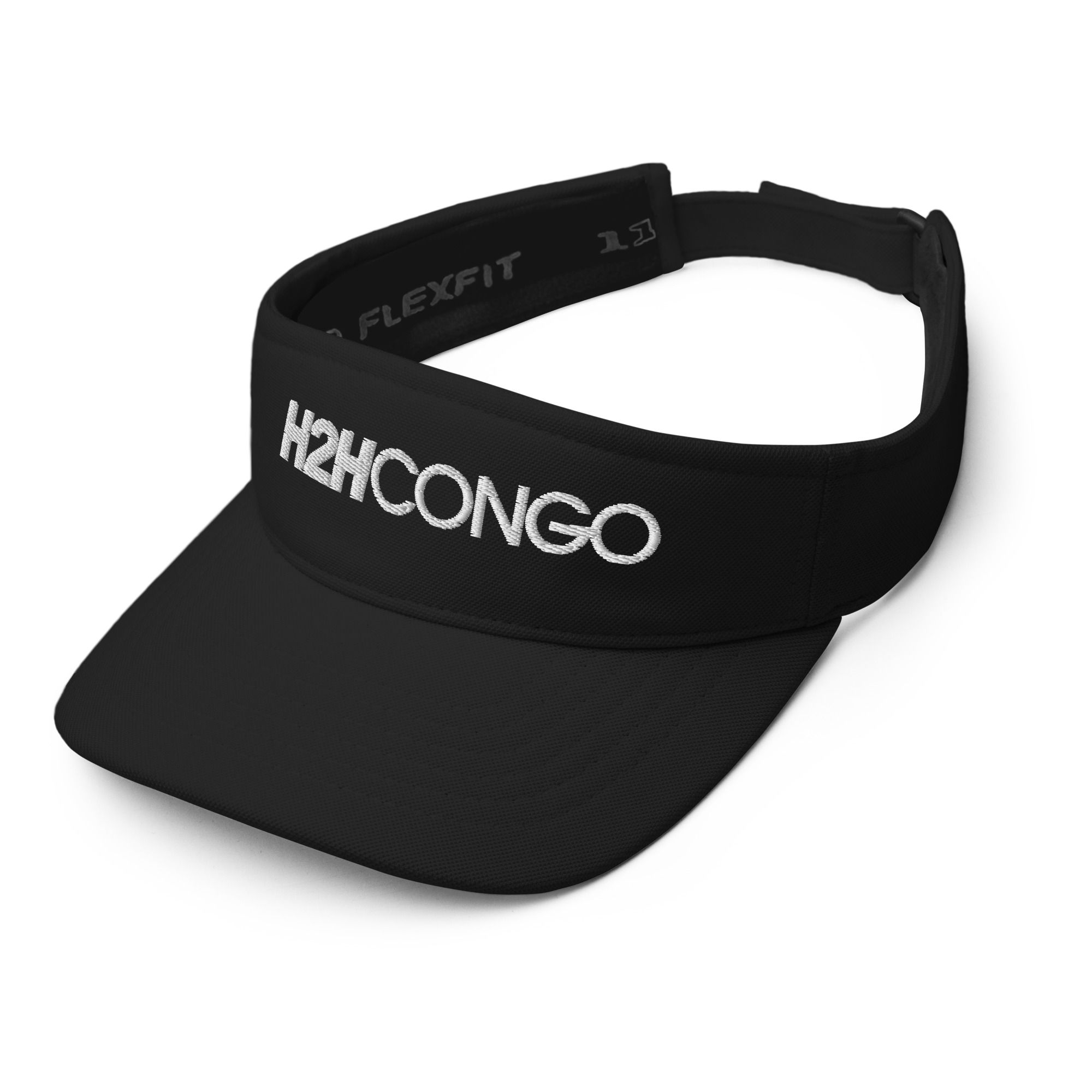 White Heart to Heart Congo Visor