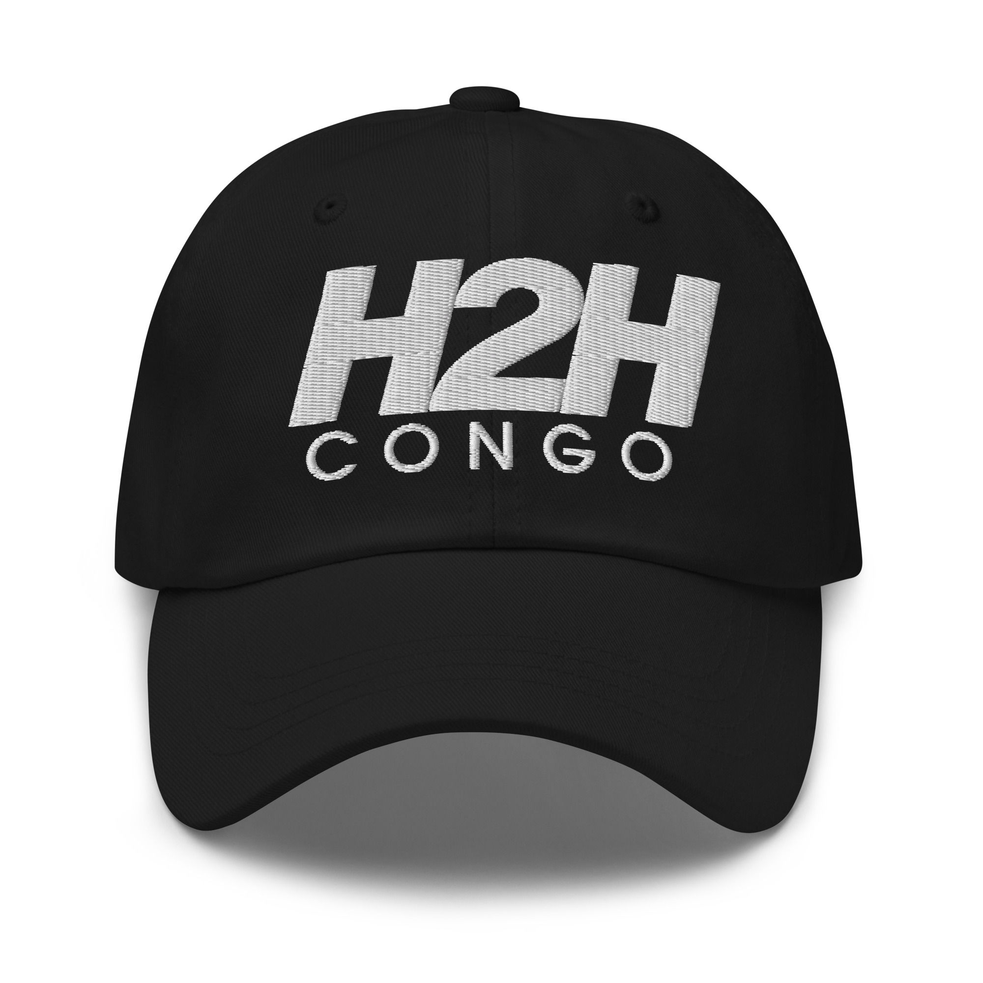 White Heart to Heart Congo Hat