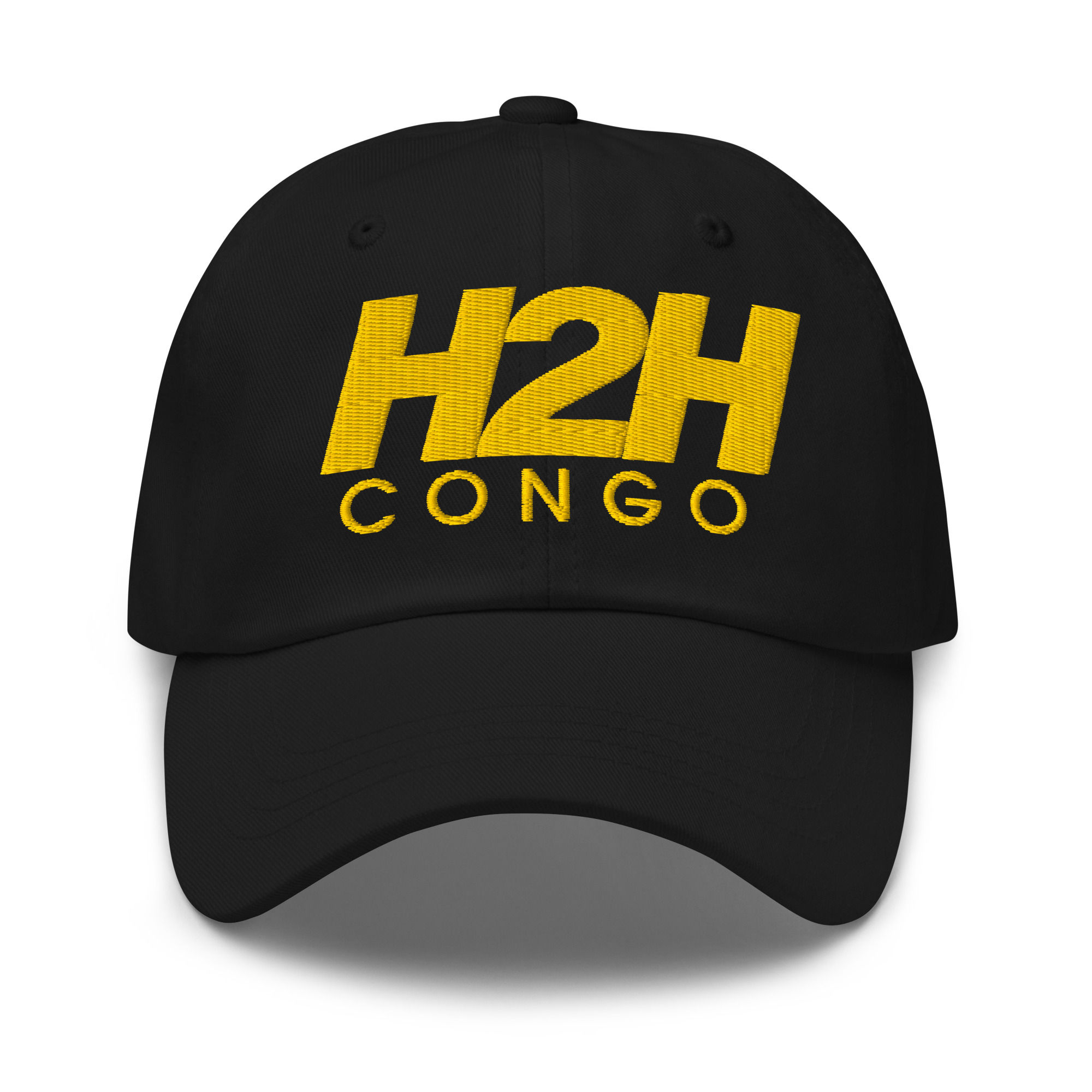Yellow Heart to Heart Congo Hat