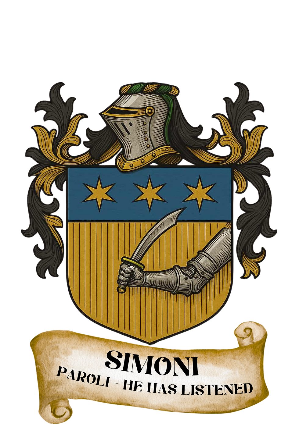 Italy Simoni Shield of Florentine