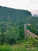 train rides over hill country