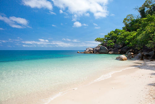 Isolated beach of Magnetic Island Townsville