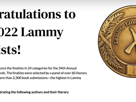 LAMBDA Literary Announces the 34th Annual Award Finalists