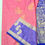 Thumbnail: Blue colour with light pink colour Kanchipuram pattu saree 