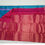 Thumbnail: Pink colour with sky blue colour kanchipuram pure silk saree 