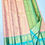 Thumbnail: Rama Green colour with golden peach colour Kanchipuram pure silk bridal saree 