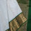 Thumbnail: Green colour with white colour kanchipuram pure silk saree 