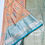 Thumbnail: Rama green with peach colour Kanchipuram pattu saree