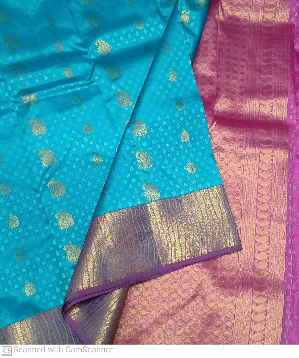 Baby Pink Colour With Sky Blue Colour Kanchipuram Pure Silk Saree baby-pink-colour-with-sky-blue-colour-kanchipuram-pure-silk-saree