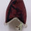 Thumbnail: KASURI GAMAGUCHI Japanese Wool Coin Purse Kiss Lock Pouch Reddish Brown