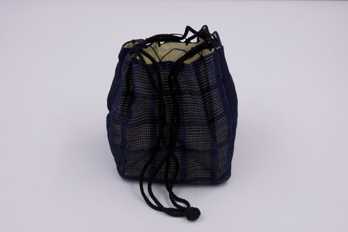 everyone nylon kinchaku pouch (BLACK)