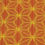 Thumbnail: ASANOHA KASURI Japanese Wool Fabric By The Yard Red Yellow Hemp Star Mingei Ikat
