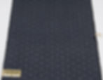 Thumbnail: vintage japanese handwoven kimono wool fabric grey navy blue asanoha isuzu tsumugi geometric sashiko star