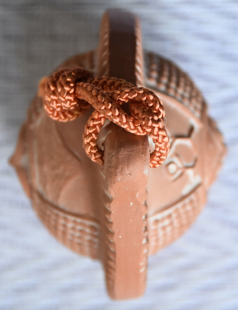 Thumbnail: JOMON Japanese Dorei Bell Akeno Kiln Rustic Kofun Earthenware Folk Toy