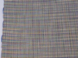 vintage japanese handwoven blue green high grade shoken silk kimono fabric tsumugi koushi checkered lattice mingei by yard