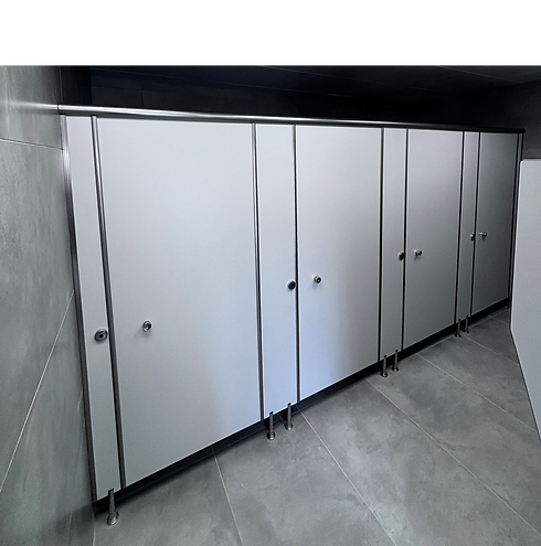 Gaziantep 12mm kompakt tuvalet wc kabin uygulaması