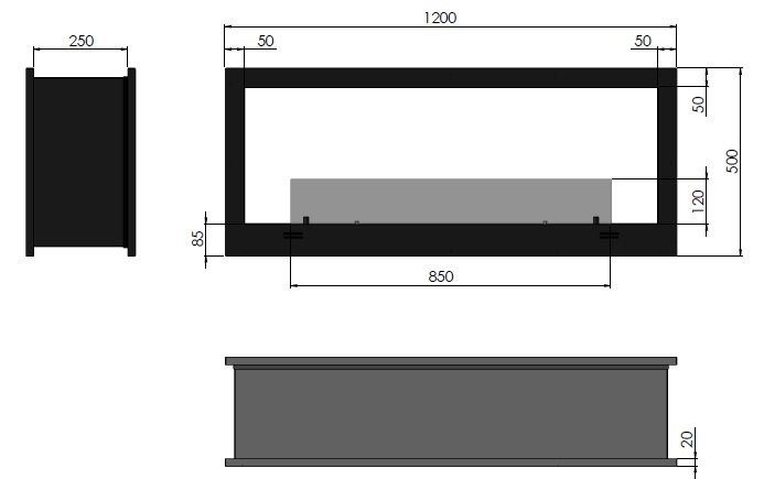 Miniatyrbild: InFire 2Side 1200