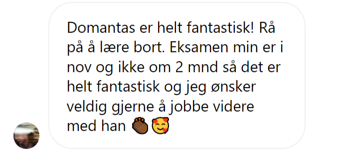 Vi jobber for at du skal lykkes!