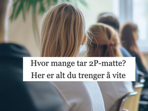 Elever i et klasserom