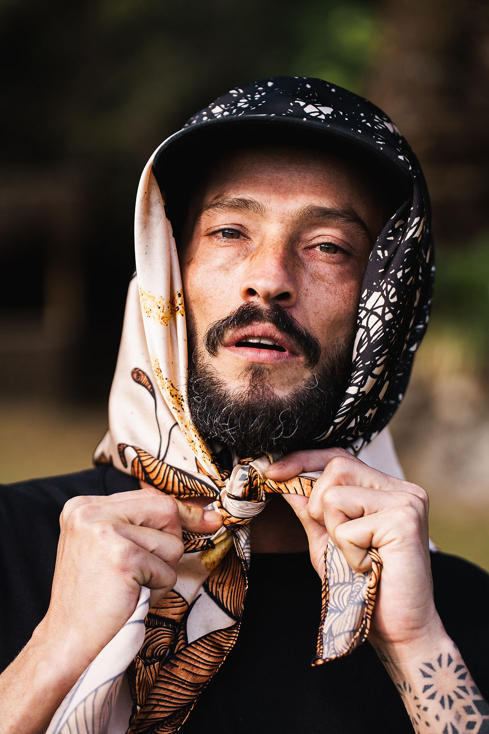 Miniatura: LENÇO - HISTÓRIA x MURIQUI -  LENSOUL 90X90