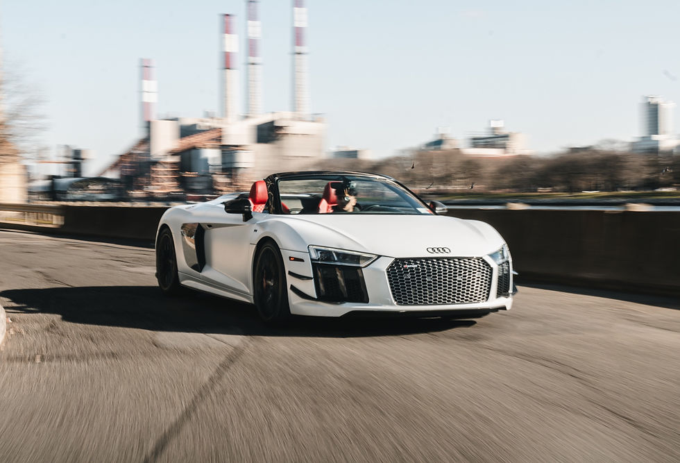 Audi R8 for rent NYC