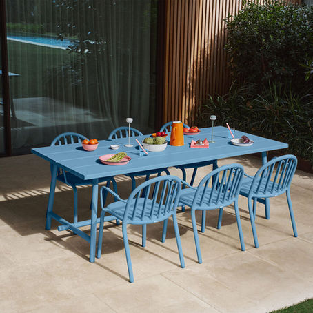 Fred's Chair: Sedia da Bistrot Moderna in Alluminio