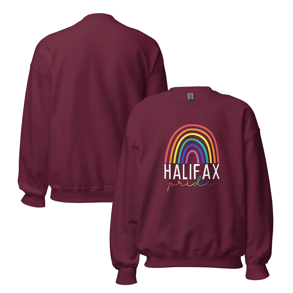 Thumbnail: Halifax Pride OG Logo Unisex Crewneck Sweatshirt