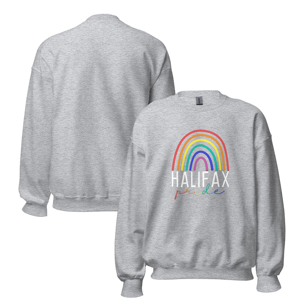 Thumbnail: Halifax Pride OG Logo Unisex Crewneck Sweatshirt