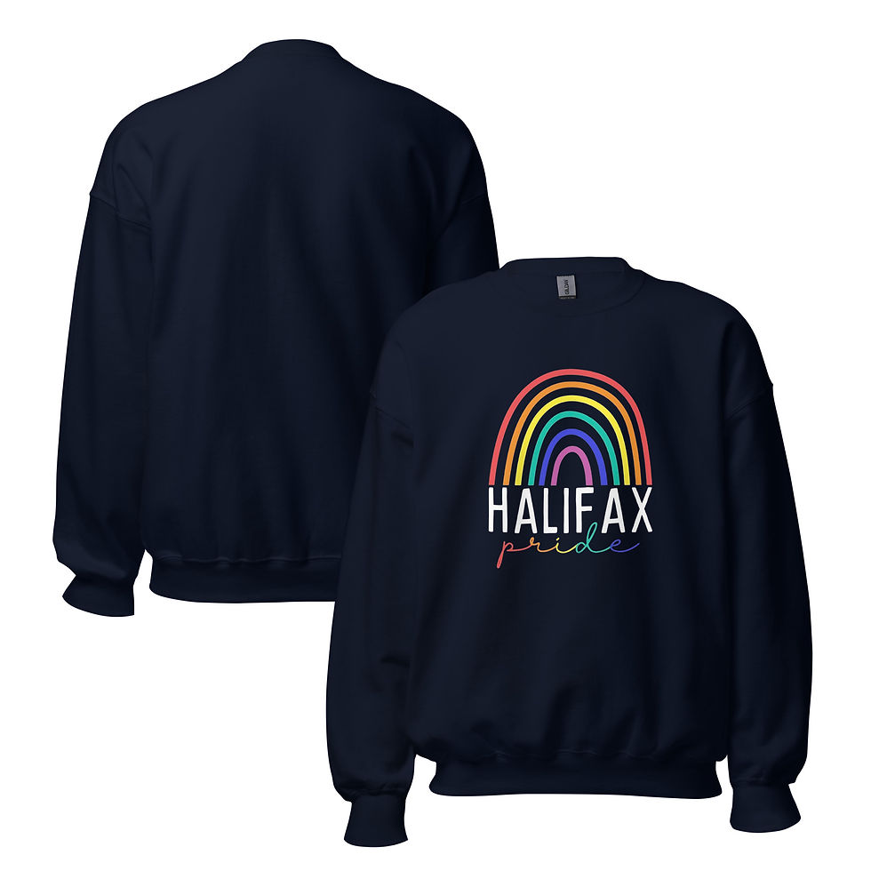 Thumbnail: Halifax Pride OG Logo Unisex Crewneck Sweatshirt