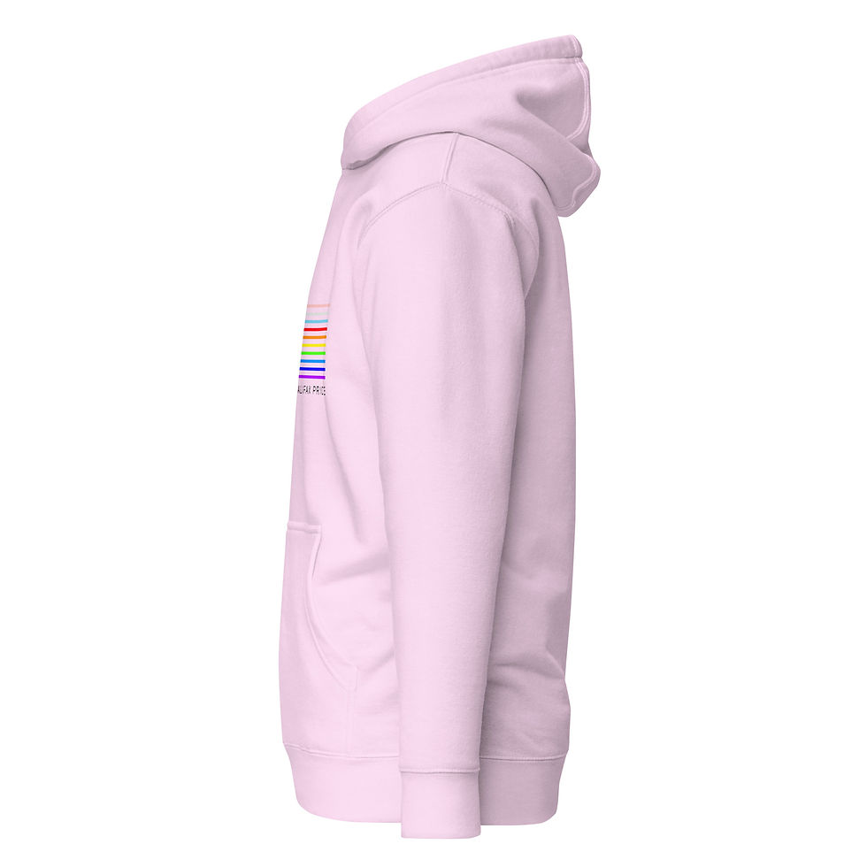 Thumbnail: Halifax Pride Town Hall Logo Unisex Hoodie (Light)
