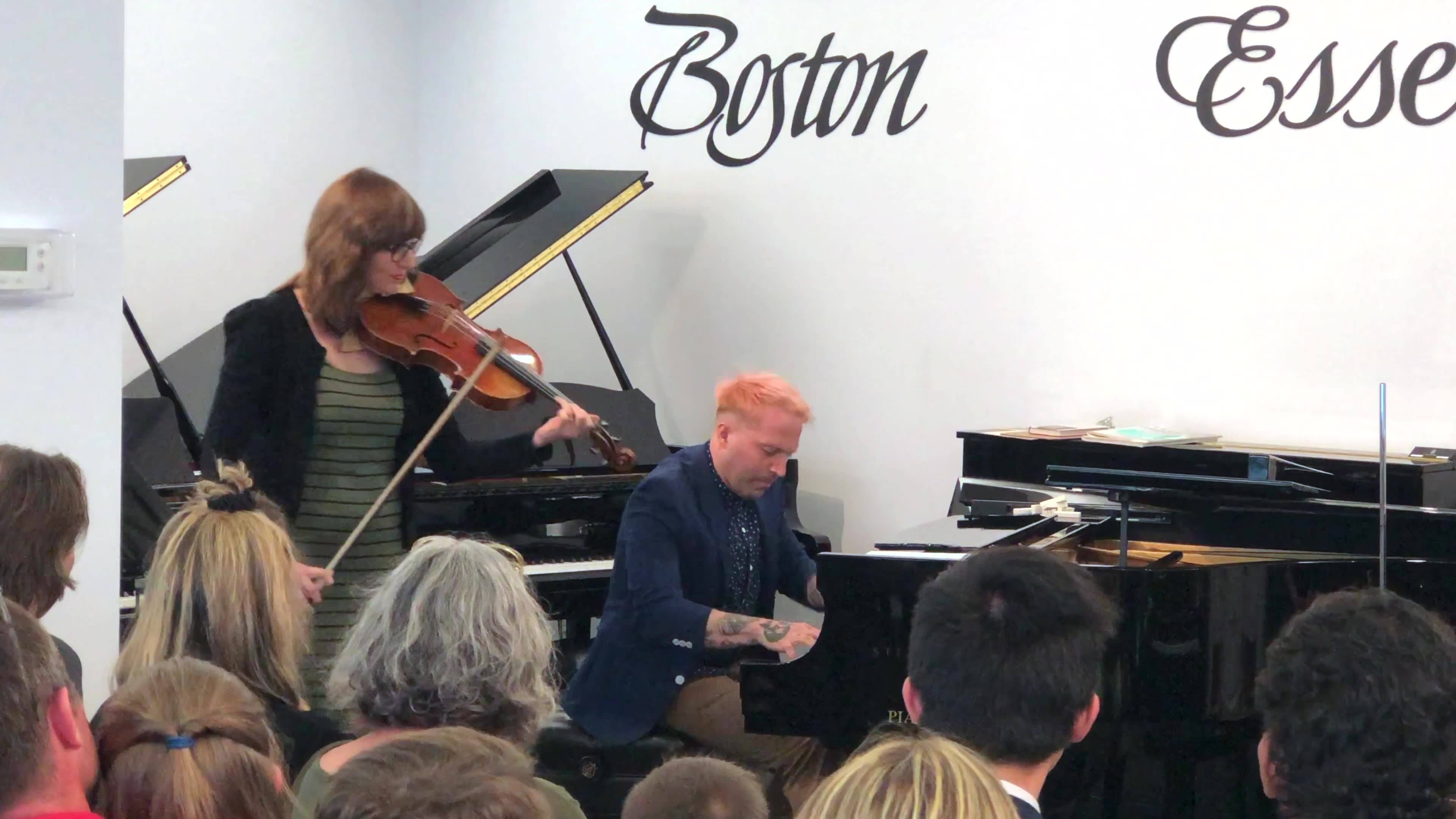 Improvisation for viola and piano