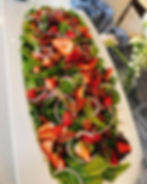 Spinach, Stawberries & Feta Salad