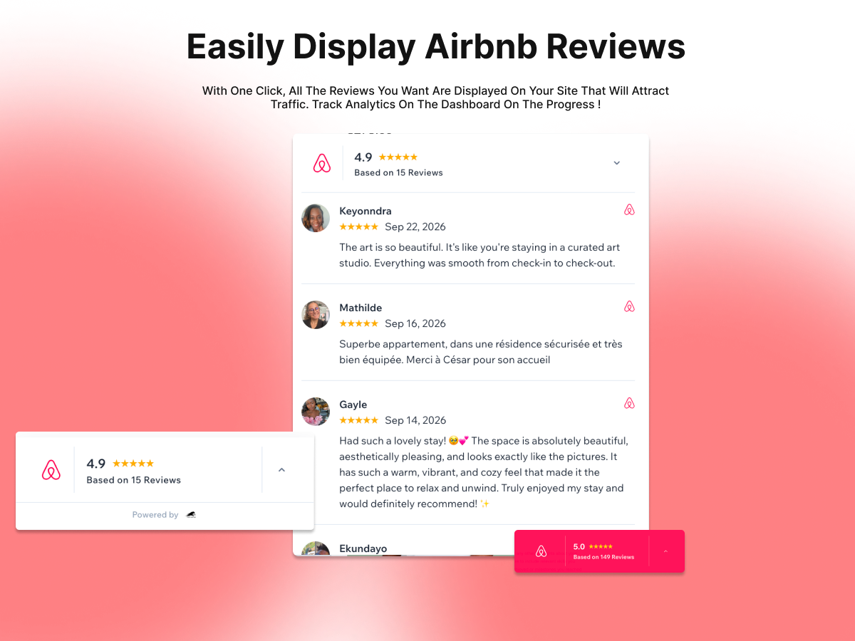 Airbnb Reviews Pro screenshot 2