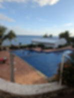 pool overlooking ocean at Gabayan Riviera
