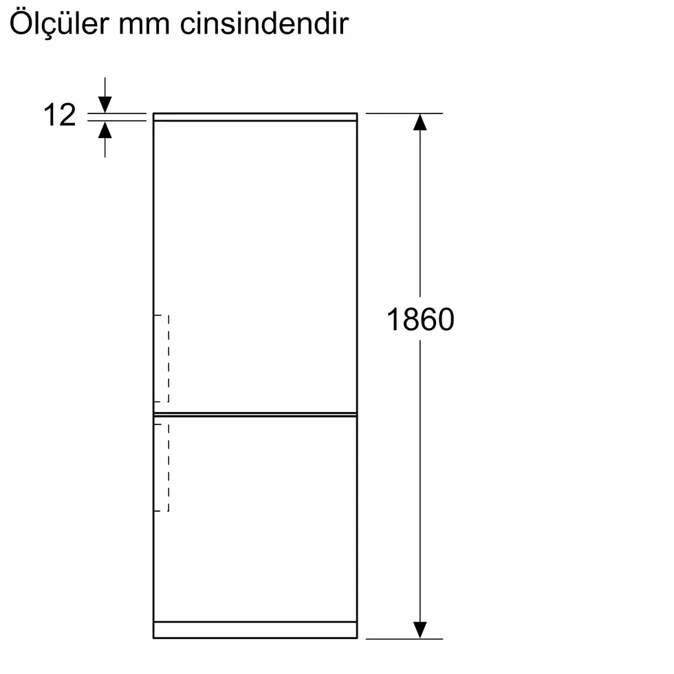 Küçük resim: Profilo BD3076ICAP Alttan Donduruculu Buzdolabı