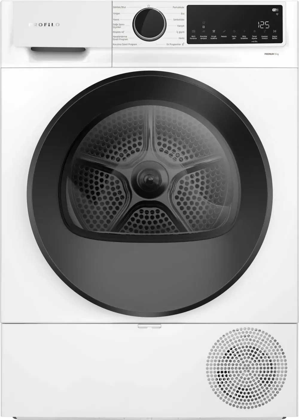 Profilo KM09611JTR 9 Kg Isı Pompalı Kurutma Makinesi