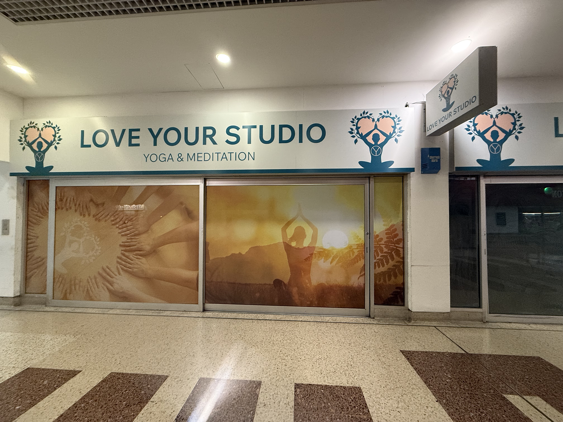 Entrance to LoveYour.Studio - Farnborough,  come and visit your local studio