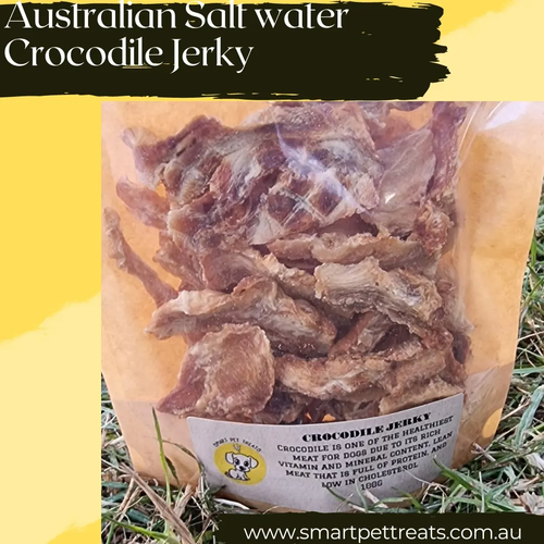 Crocodile Jerky 100g New Smart Pet Treats