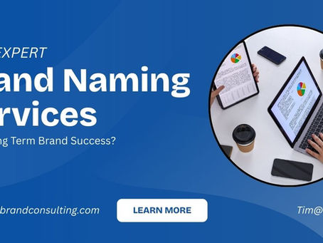 How Expert Brand Naming Services Drive Long Term Brand Success?