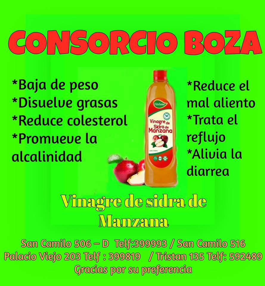vinagre de manzana