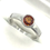 Thumbnail: Solitaire Round Sapphire Ring in 18kGP Sterling Silver (10744)