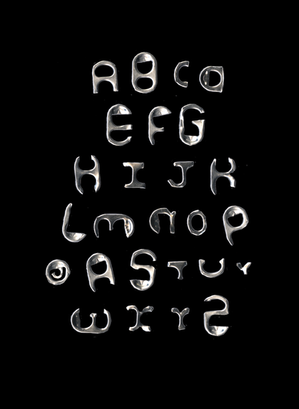 Found Object Alphabet