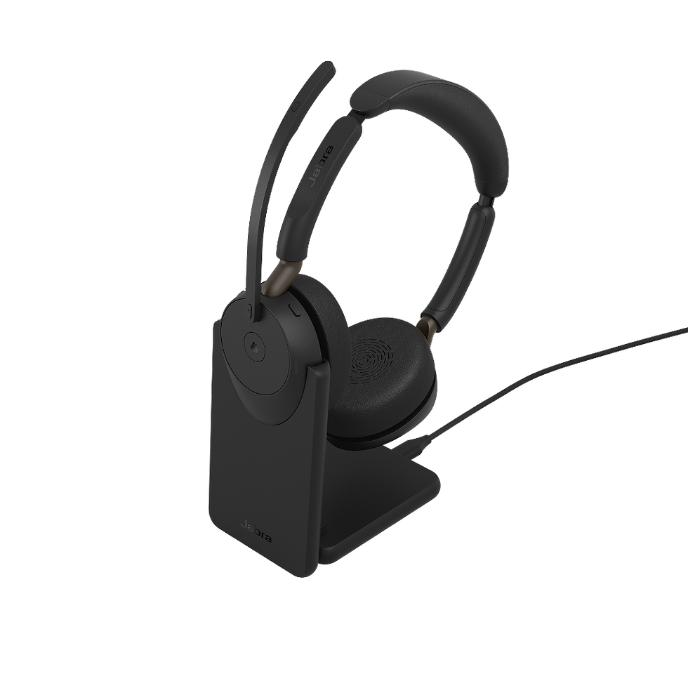 縮圖：Jabra Evolve3 65 Stereo with Charging Stand
