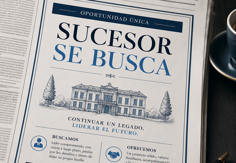 Sucesor se busca